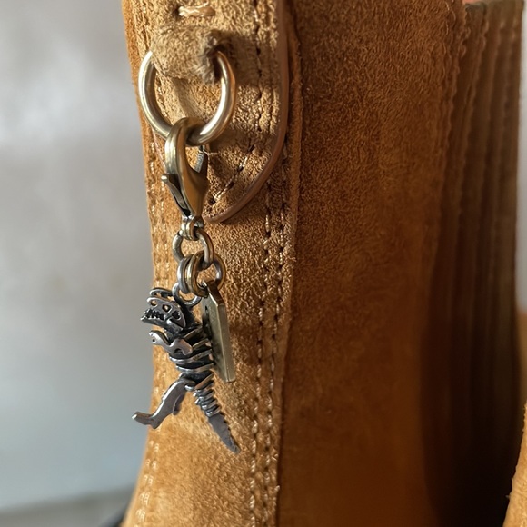 Coach suede ankle boots size 7 - Picture 4 of 10